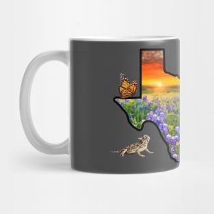 Texas Symbols Mug